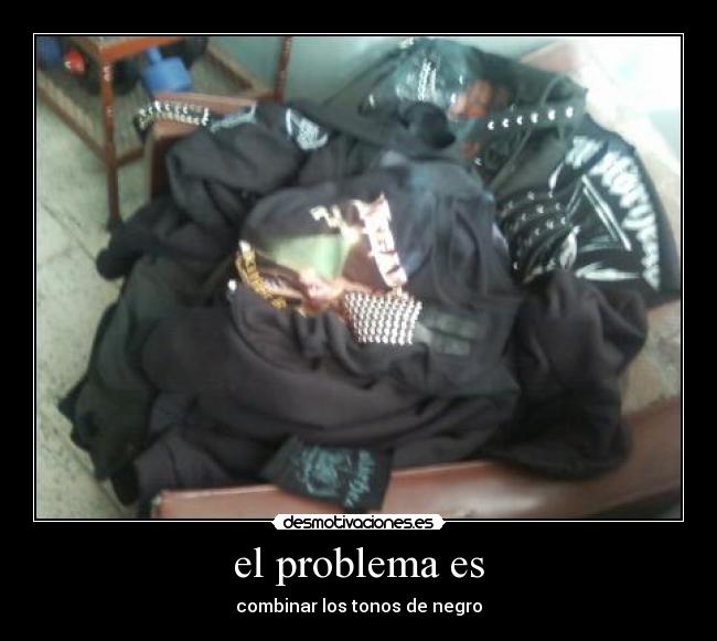el problema es -