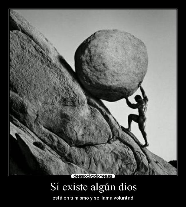 Si existe algún dios -