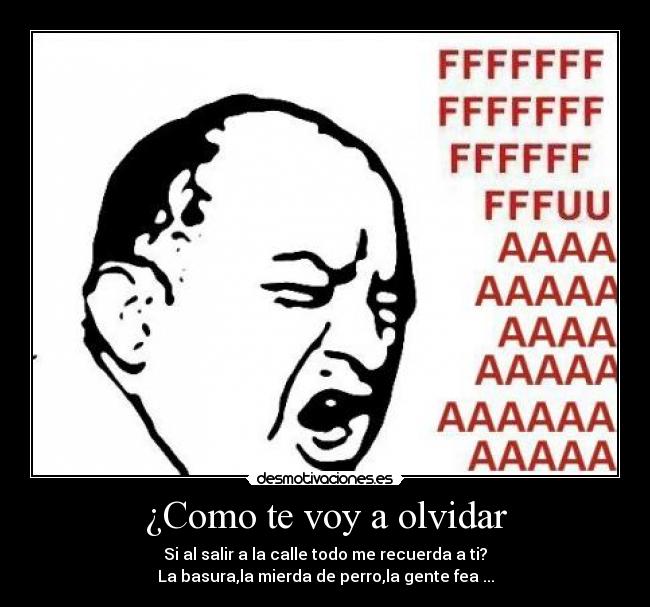 ¿Como te voy a olvidar - 