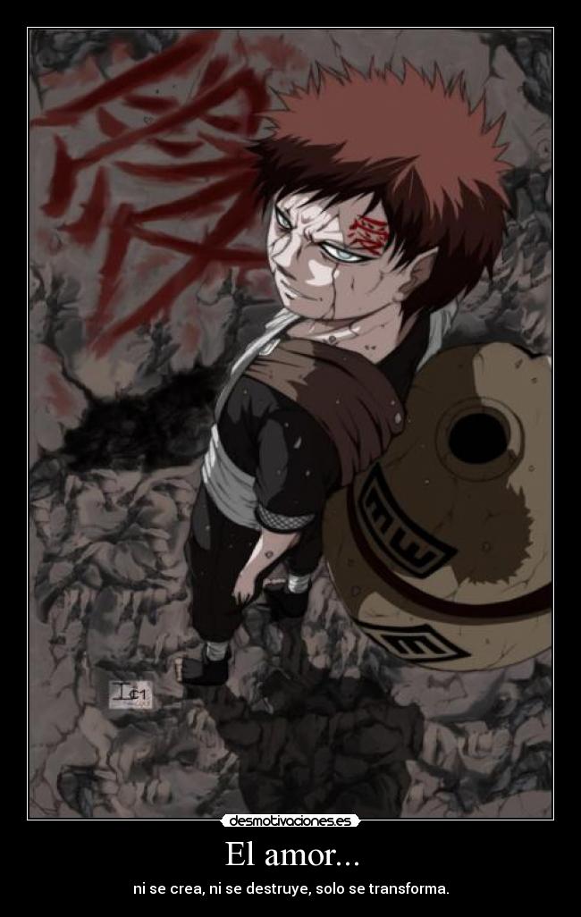 El amor... - ni se crea, ni se destruye, solo se transforma.