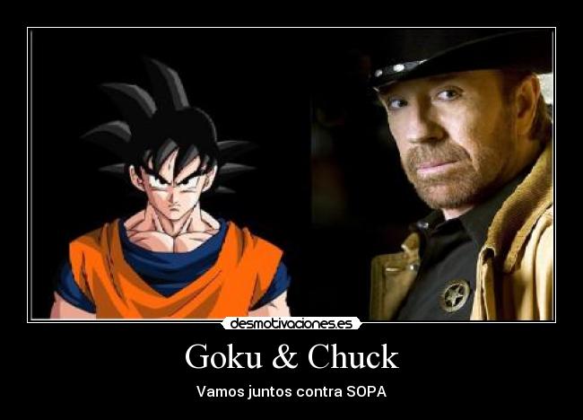 Goku & Chuck -