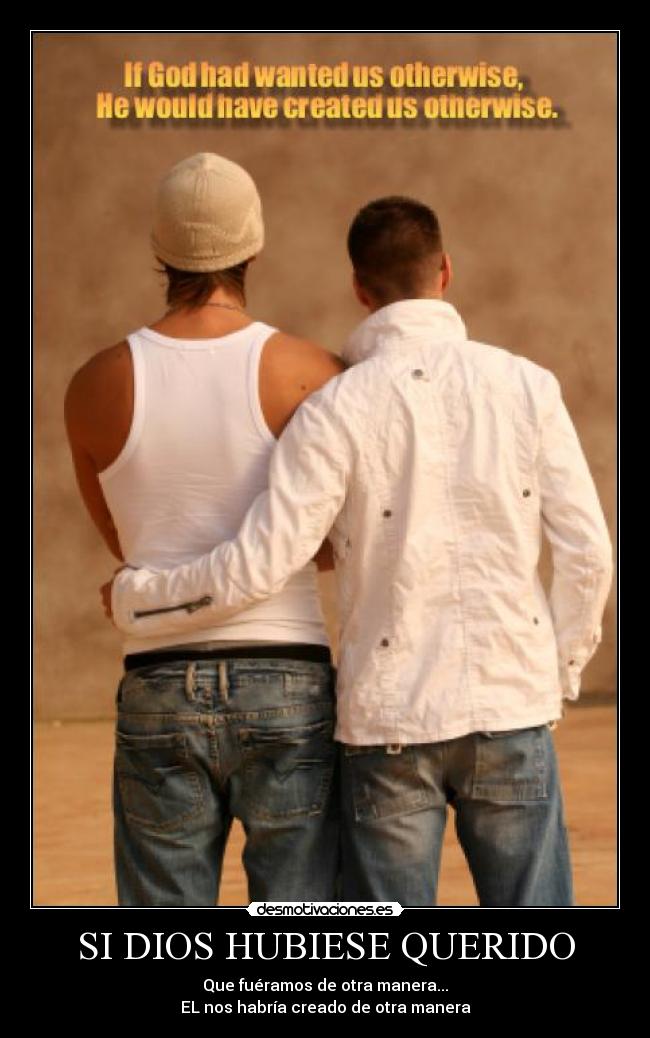 carteles dios gay desmotivaciones