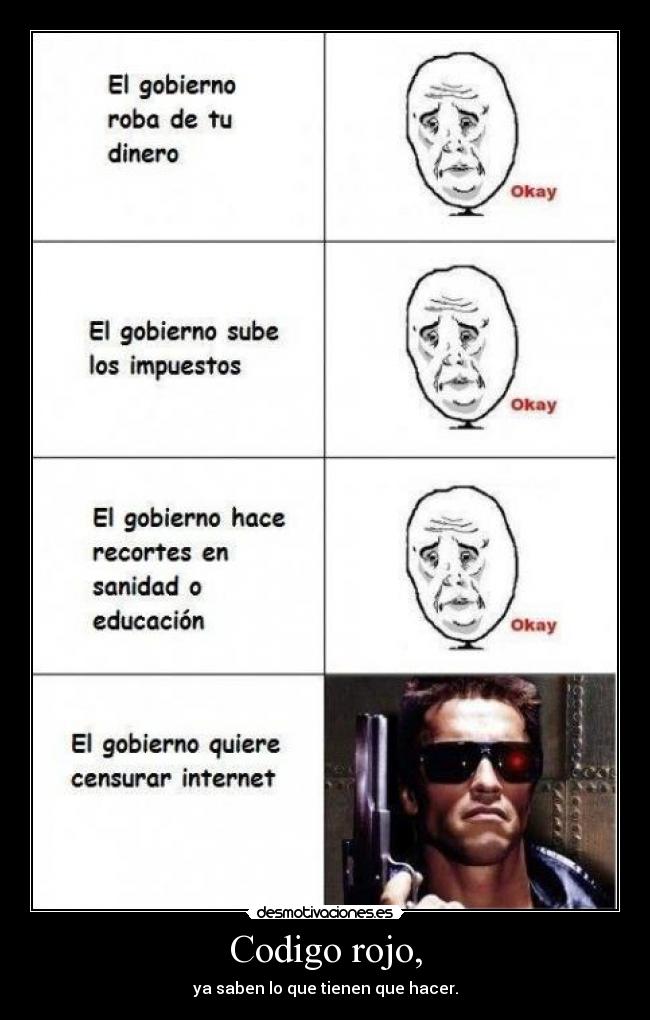 carteles carlos sabes que tienes que hacer gobierto internet desmotivaciones desmotivaciones