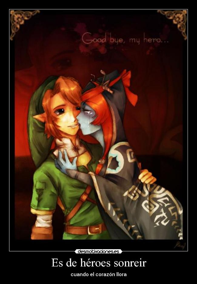 Es de héroes sonreir -