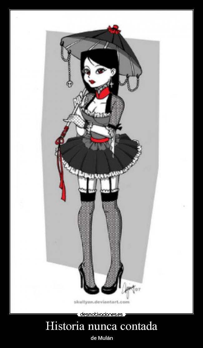 Historia nunca contada - de Mulán