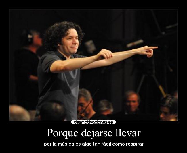 Porque dejarse llevar - 