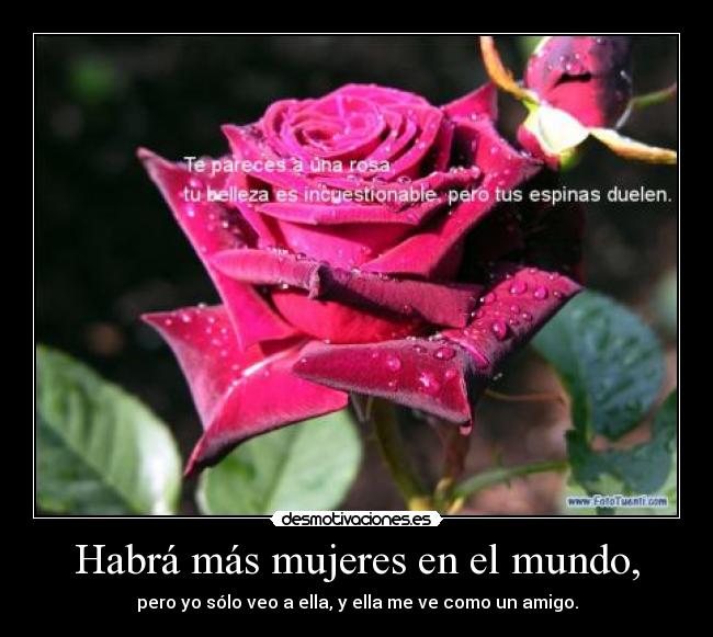 Habrá más mujeres en el mundo, - 