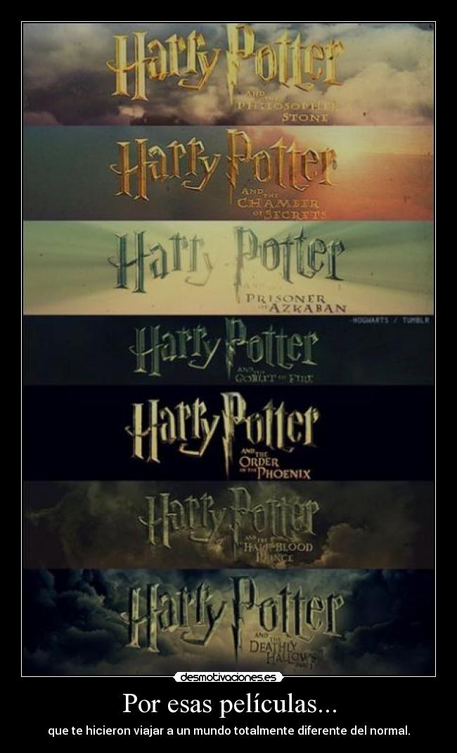 Por esas películas... -