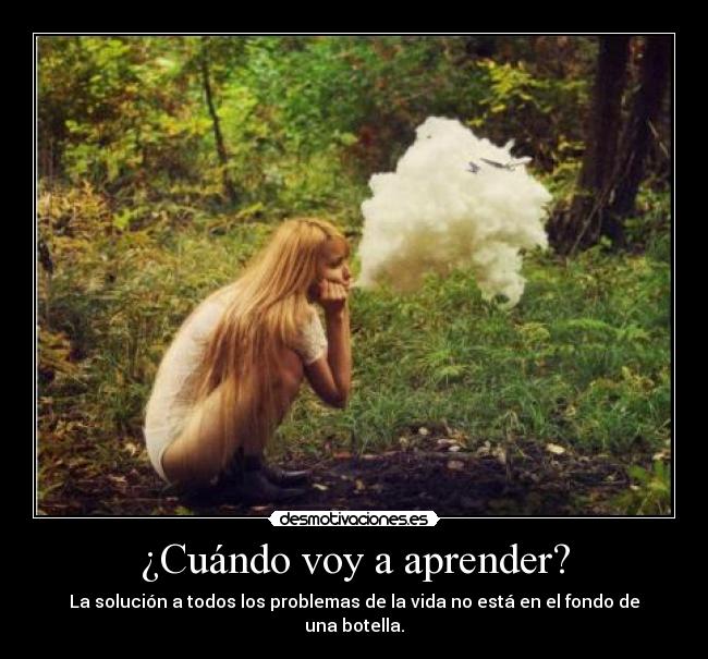 ¿Cuándo voy a aprender? -