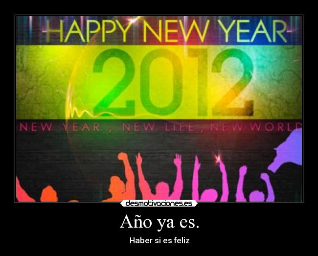 Año ya es. - 