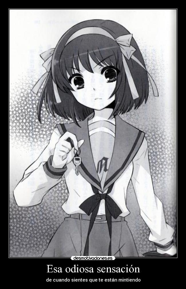 Esa odiosa sensación - 