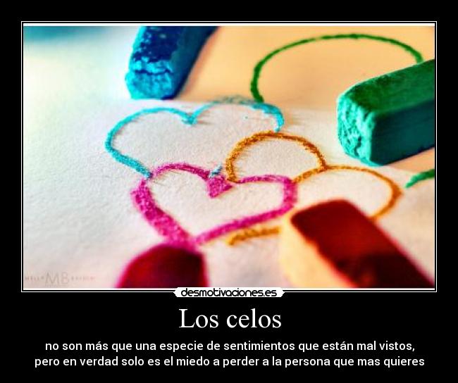Los celos -