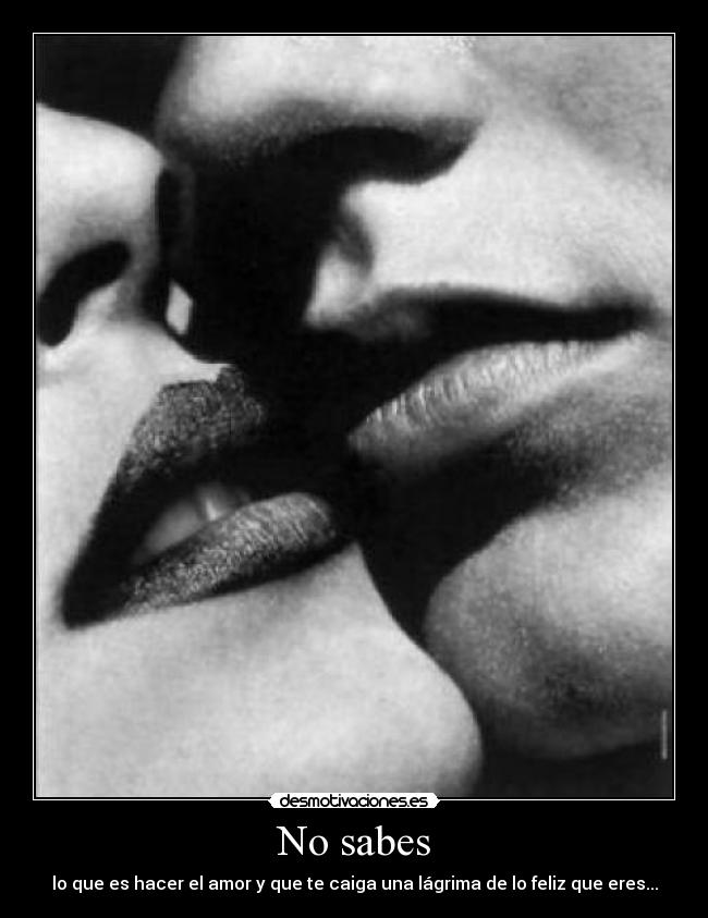 No sabes - 