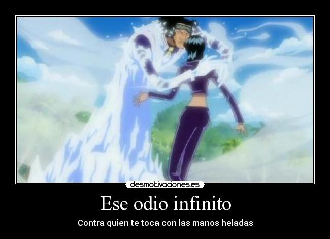 carteles odio frio manos frias one piece robin desmotivaciones