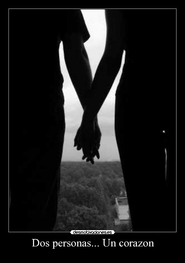 Dos personas... Un corazon -