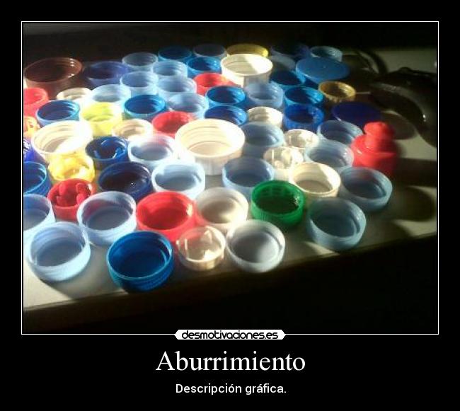 Aburrimiento - Descripción gráfica.