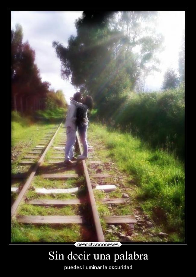 Sin decir una palabra -