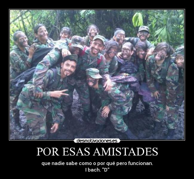 POR ESAS AMISTADES -