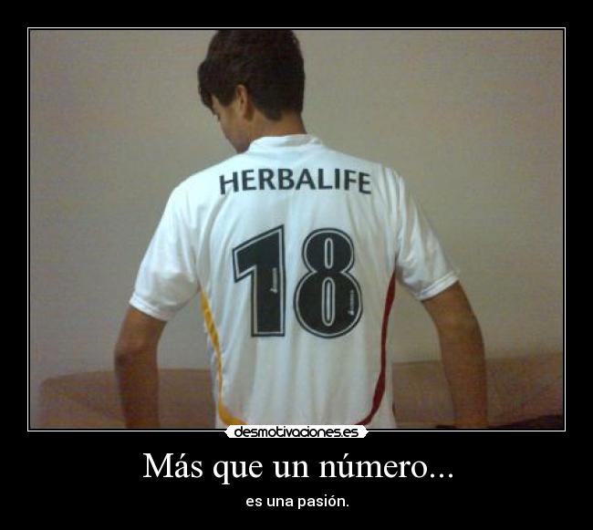 Más que un número... - 