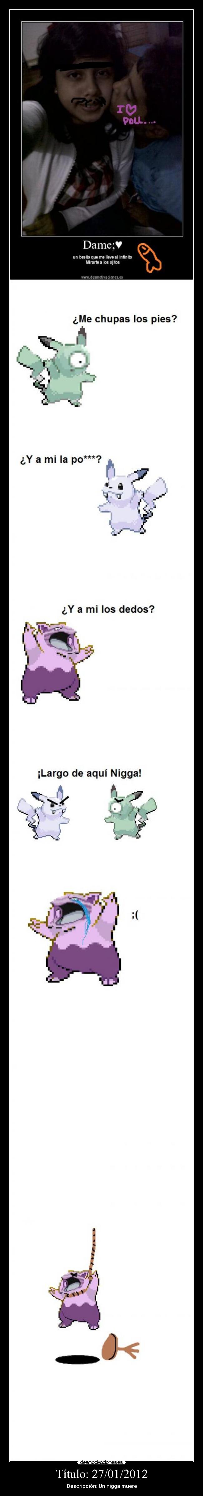Título: 27/01/2012 - Descripción: Un nigga muere