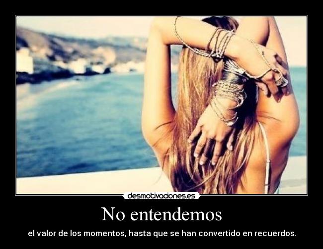 No entendemos - 