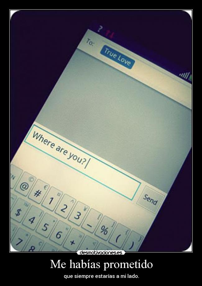 Me habías prometido - 