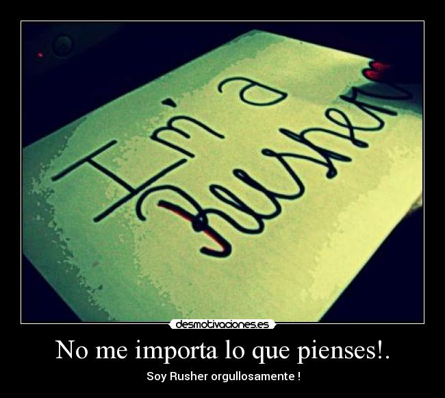 No me importa lo que pienses!. - 