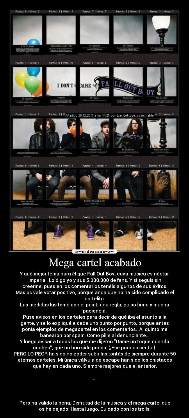 Mega cartel acabado - 