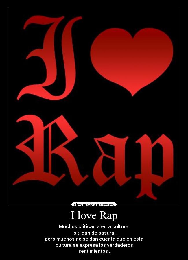 I love Rap - 