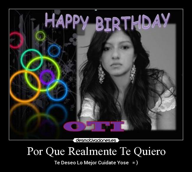 Por Que Realmente Te Quiero -