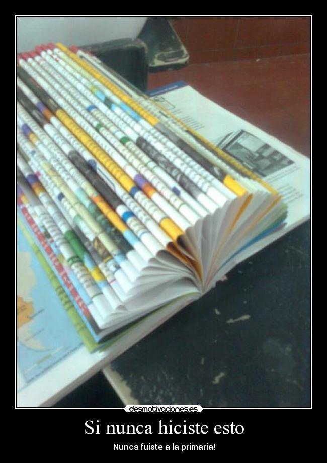 Si nunca hiciste esto - Nunca fuiste a la primaria!