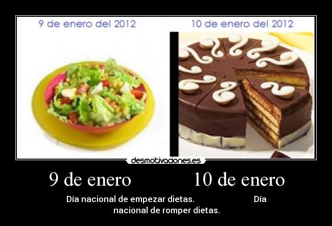 9 de enero 10 de enero -