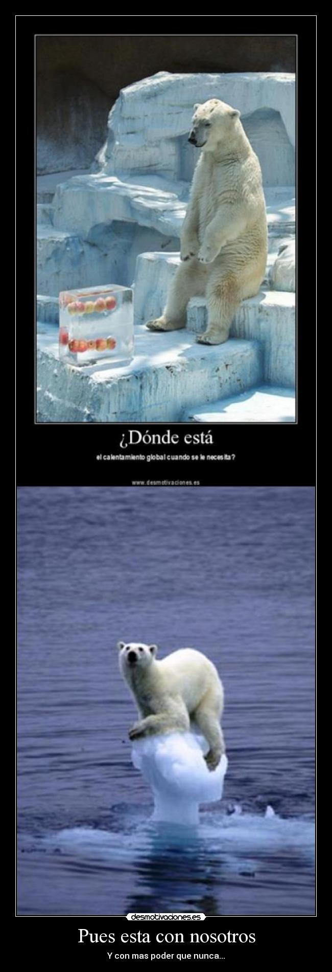 Pues esta con nosotros -