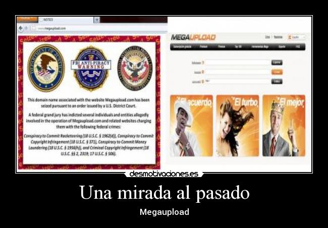 Una mirada al pasado - Megaupload