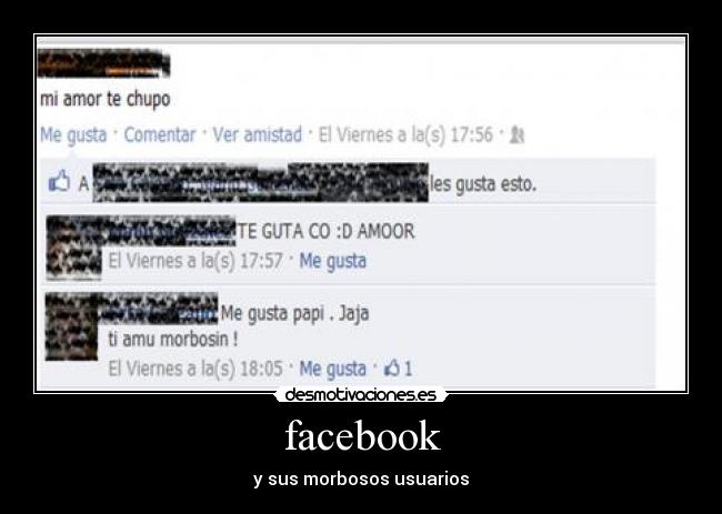 facebook - y sus morbosos usuarios