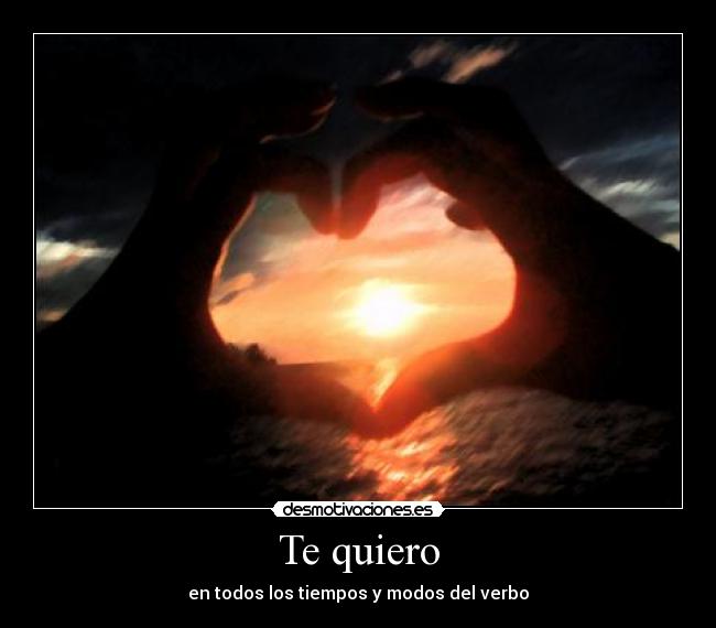 Te quiero -