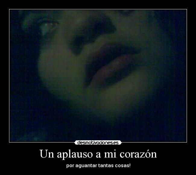 Un aplauso a mi corazón -