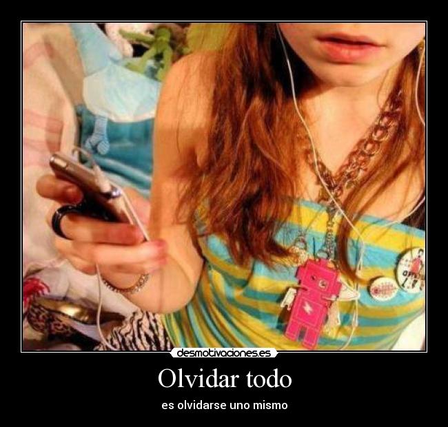 Olvidar todo - 
