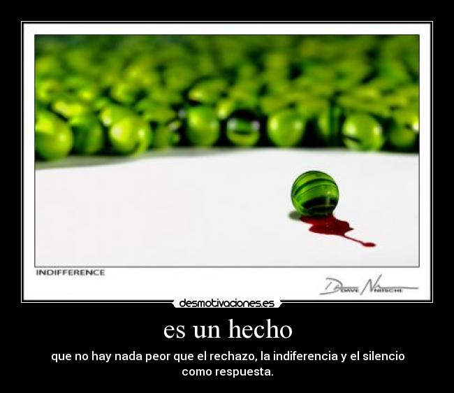 es un hecho - 
