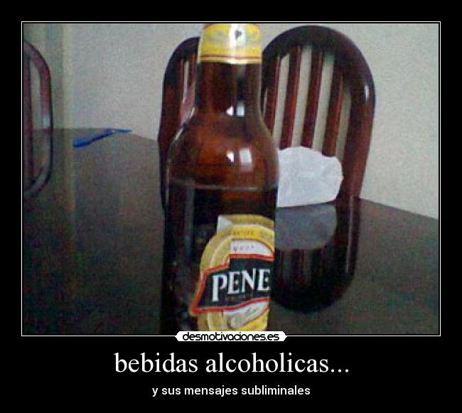 bebidas alcoholicas... -