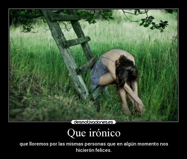 Que irónico -