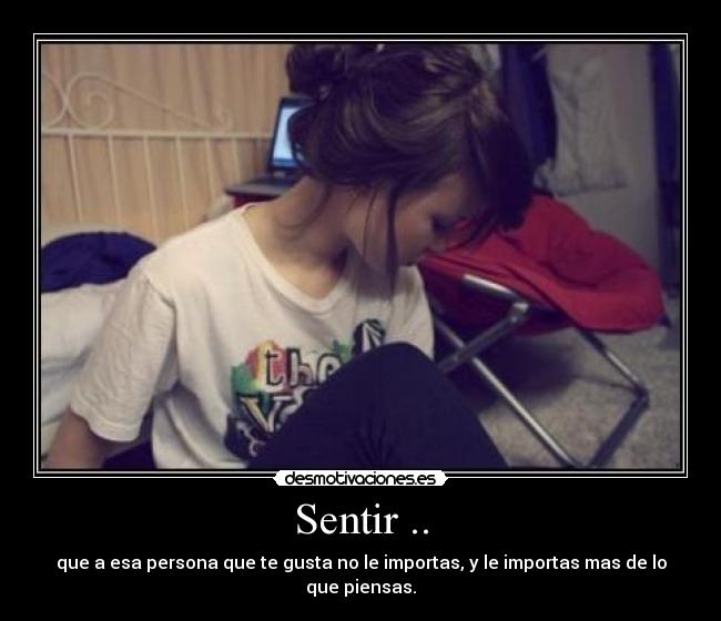 Sentir .. -