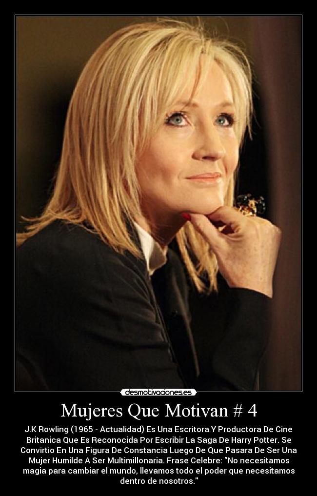 Mujeres Que Motivan # 4 -