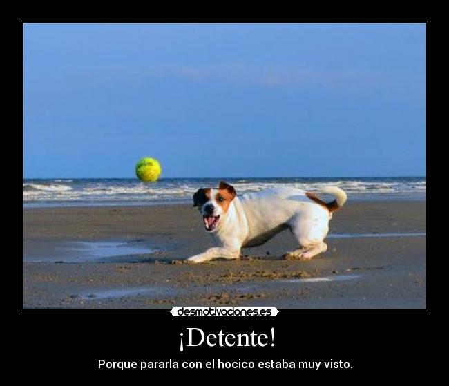 ¡Detente! -