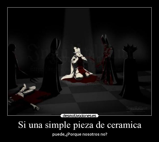 Si una simple pieza de ceramica -