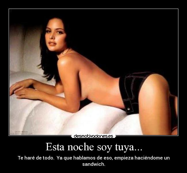 Esta noche soy tuya... - 
