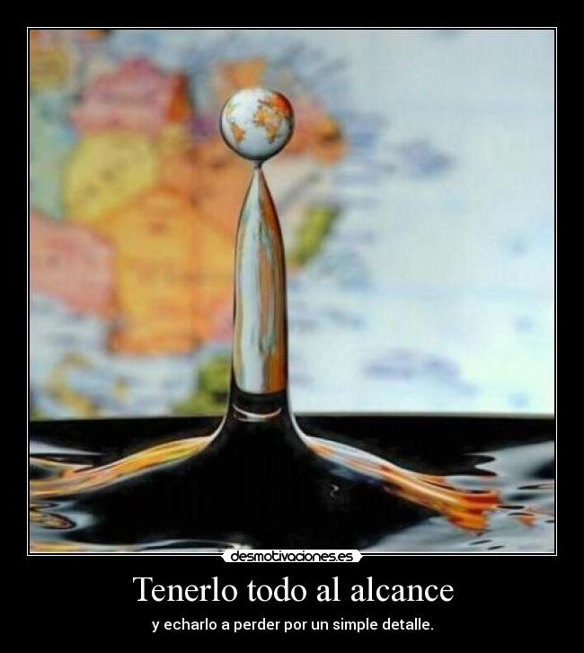 Tenerlo todo al alcance -