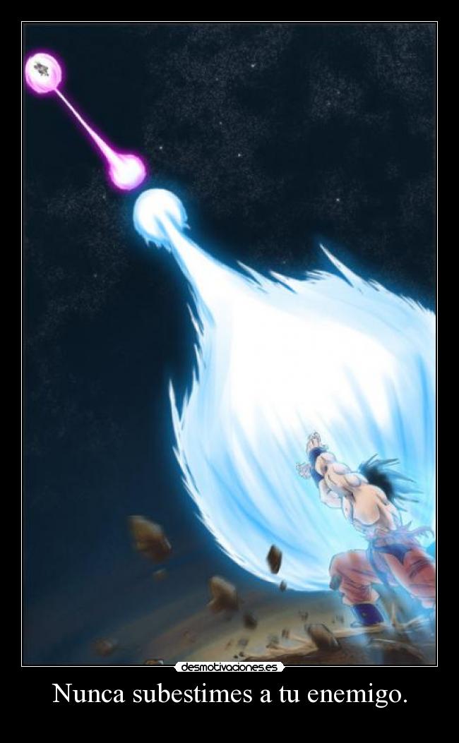 carteles enemigo goku desmotivaciones
