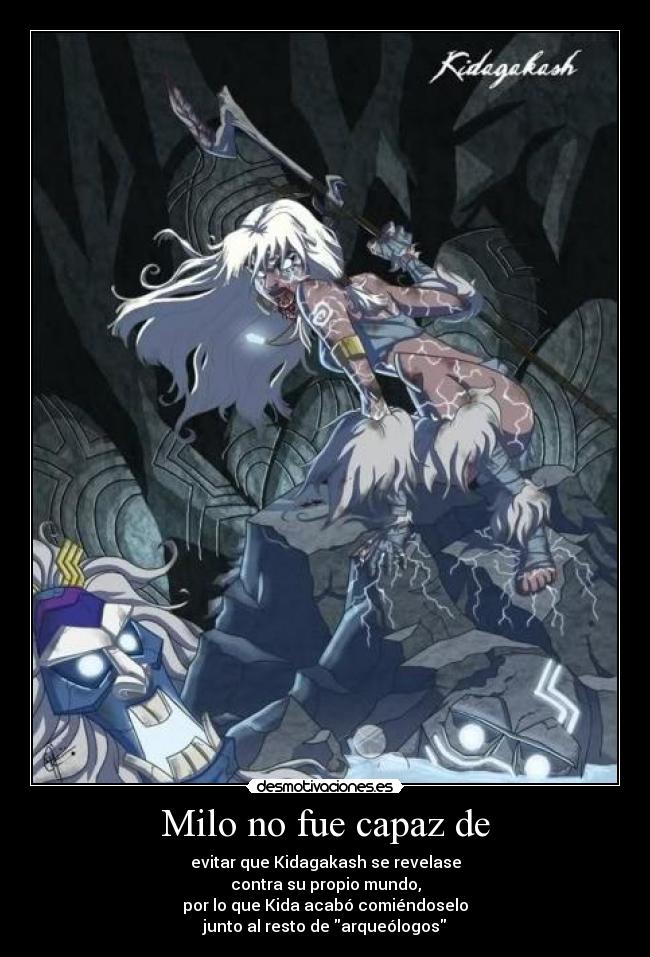 Milo no fue capaz de - 