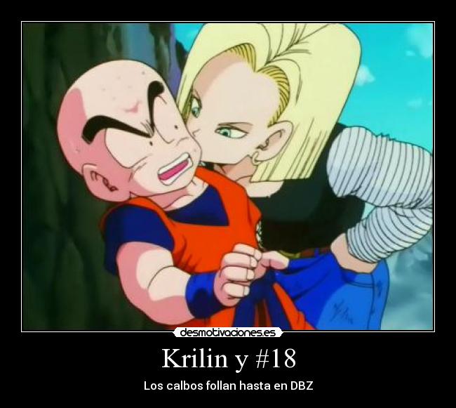 Krilin y #18 -